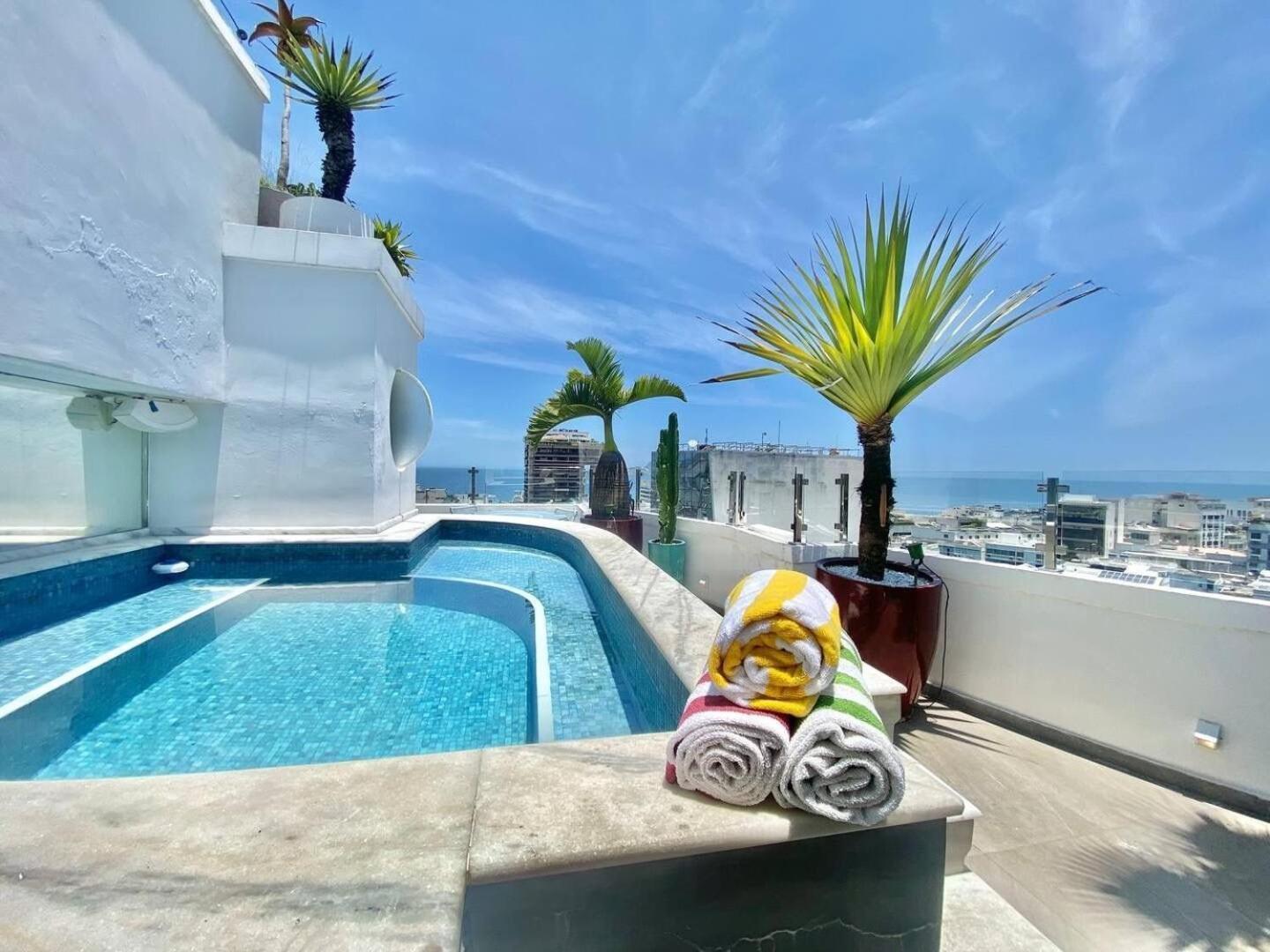 Cobertura Duplex Com Piscina Alugar Em Copacabana Com 3 Río de Janeiro